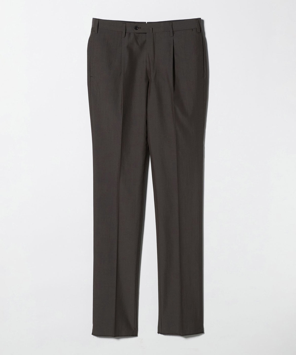 Poplin 1-Pleat Slacks R-MODEL