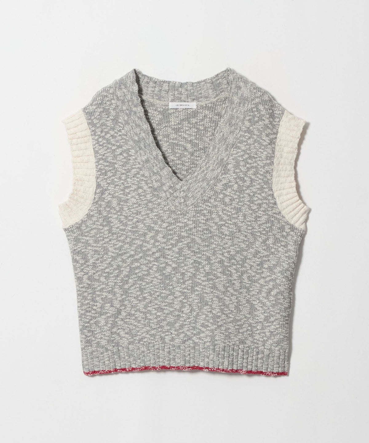Exclusive <+81BRANCA> V-Neck Knit Vest