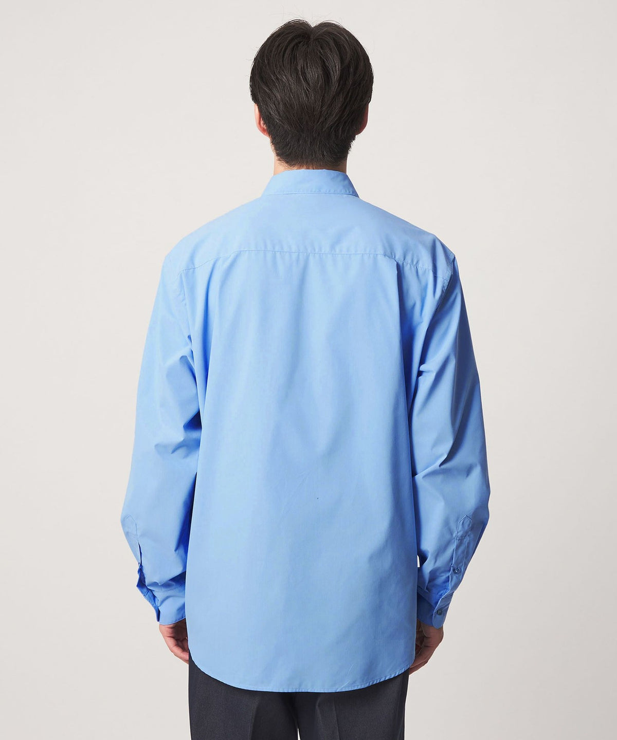 【網路限定】JUST fit 棉感 寬鬆版型 長袖襯衫