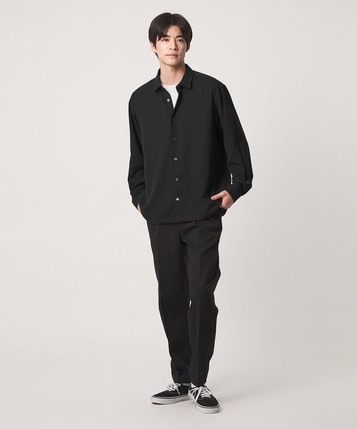 Online Exclusive: JUST fit Soft Drape Comfort Shirt