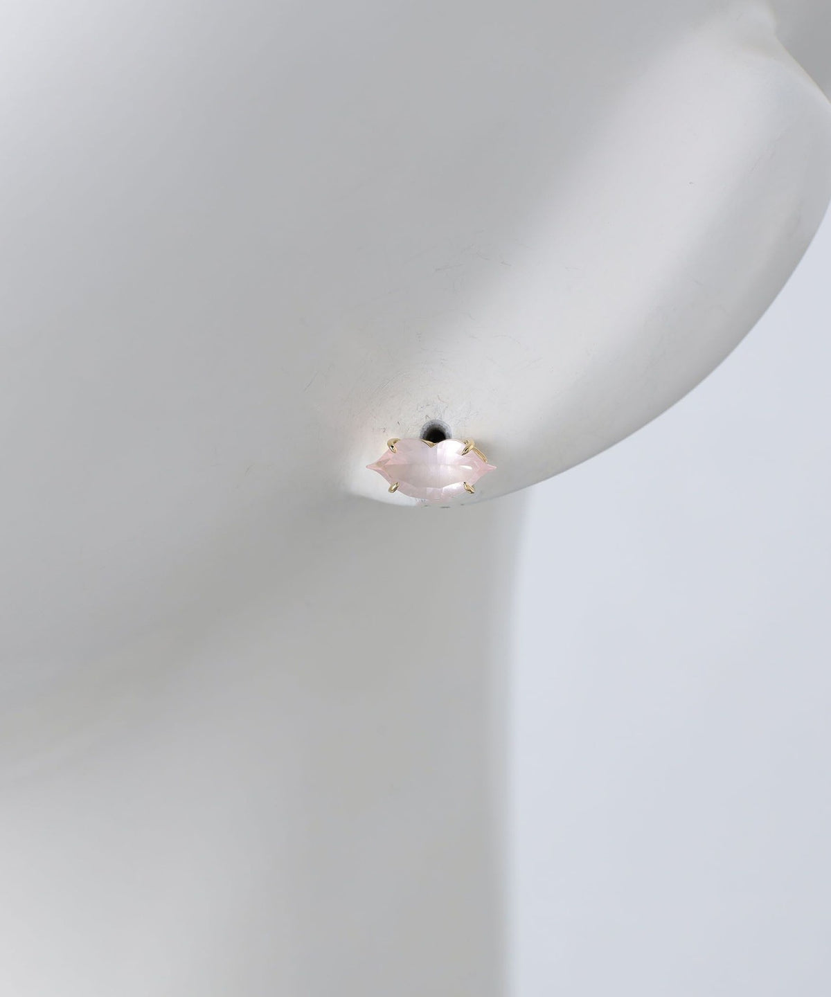 ＜mika jewellery＞ 18K ROSEQZ LIP 单只耳环
