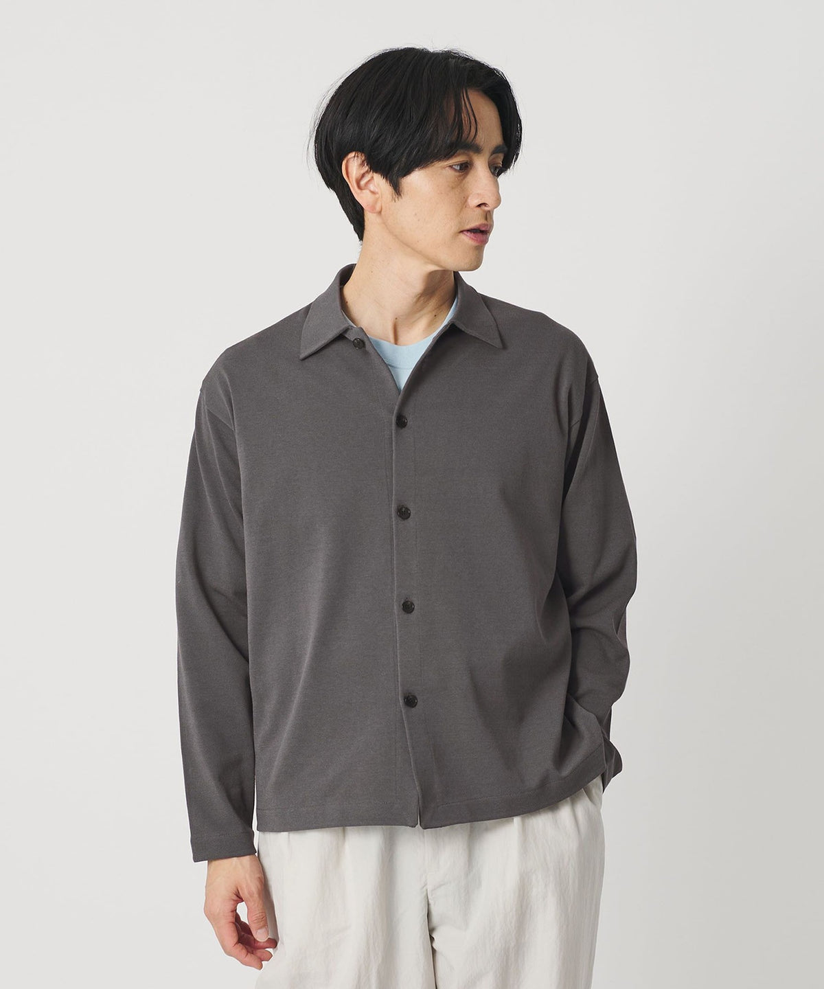 Antibacterial & Deodorant Washable Knit Shirt