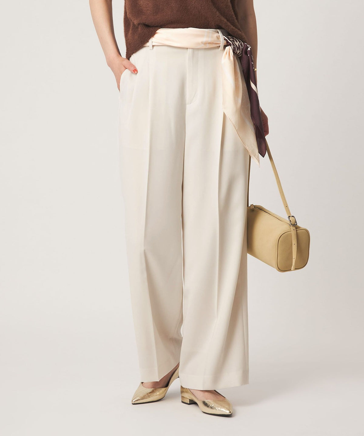 Daily Chic 2-Tuck Wide Pants [Available in SHORT/TALL sizes]