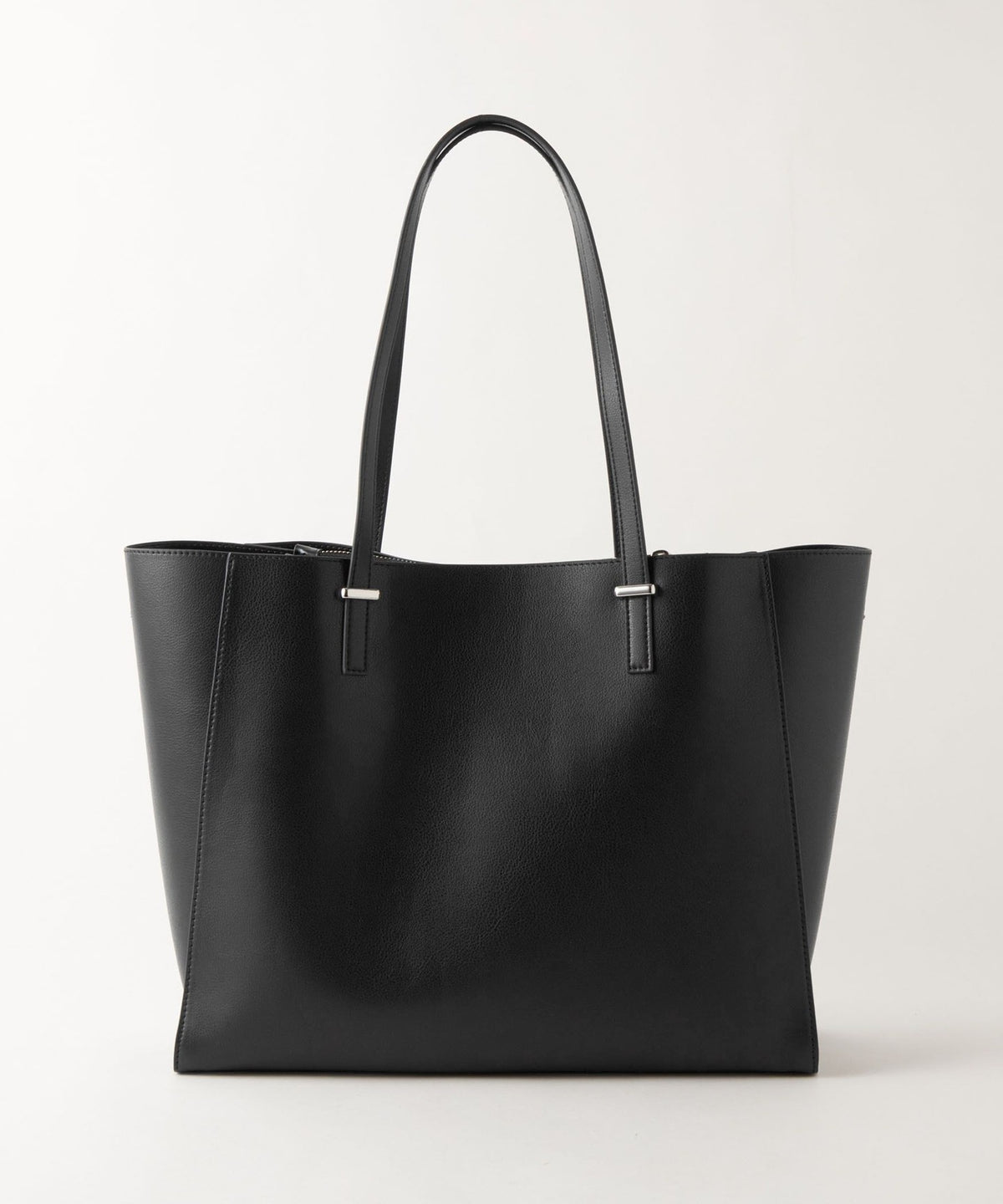 WEB-Exklusiv: Schlichte Tragetasche mit Akzent (inkl. weicher Laptop-Tasche) / A4 / Für Pendler