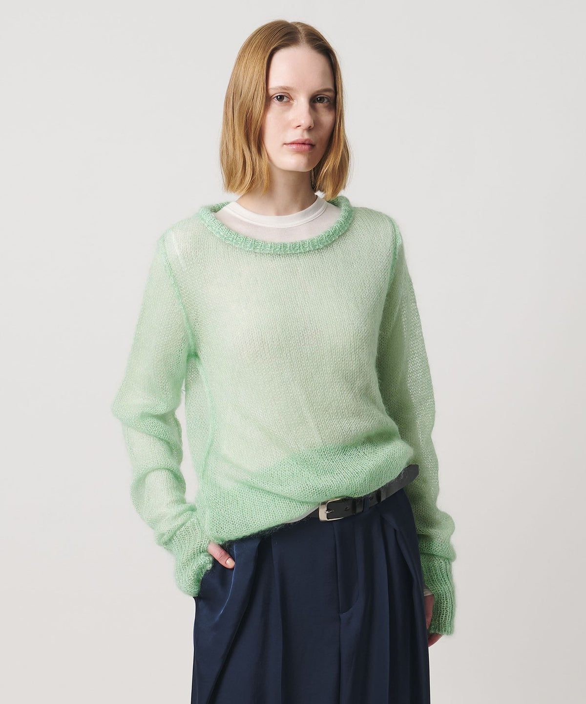 <AEWEN MATOPH> Mohair Pullover Knit