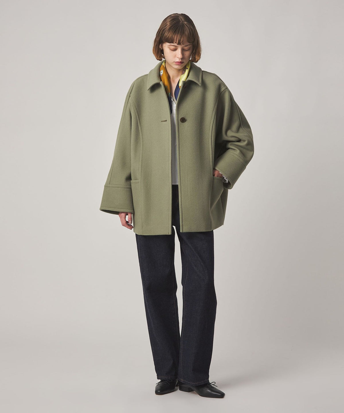 ＜Steven Alan＞羊毛短外套