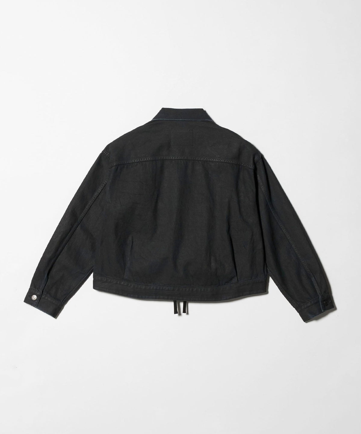 <ASTRAET> Coated Zip Denim Jacket UNISEX
