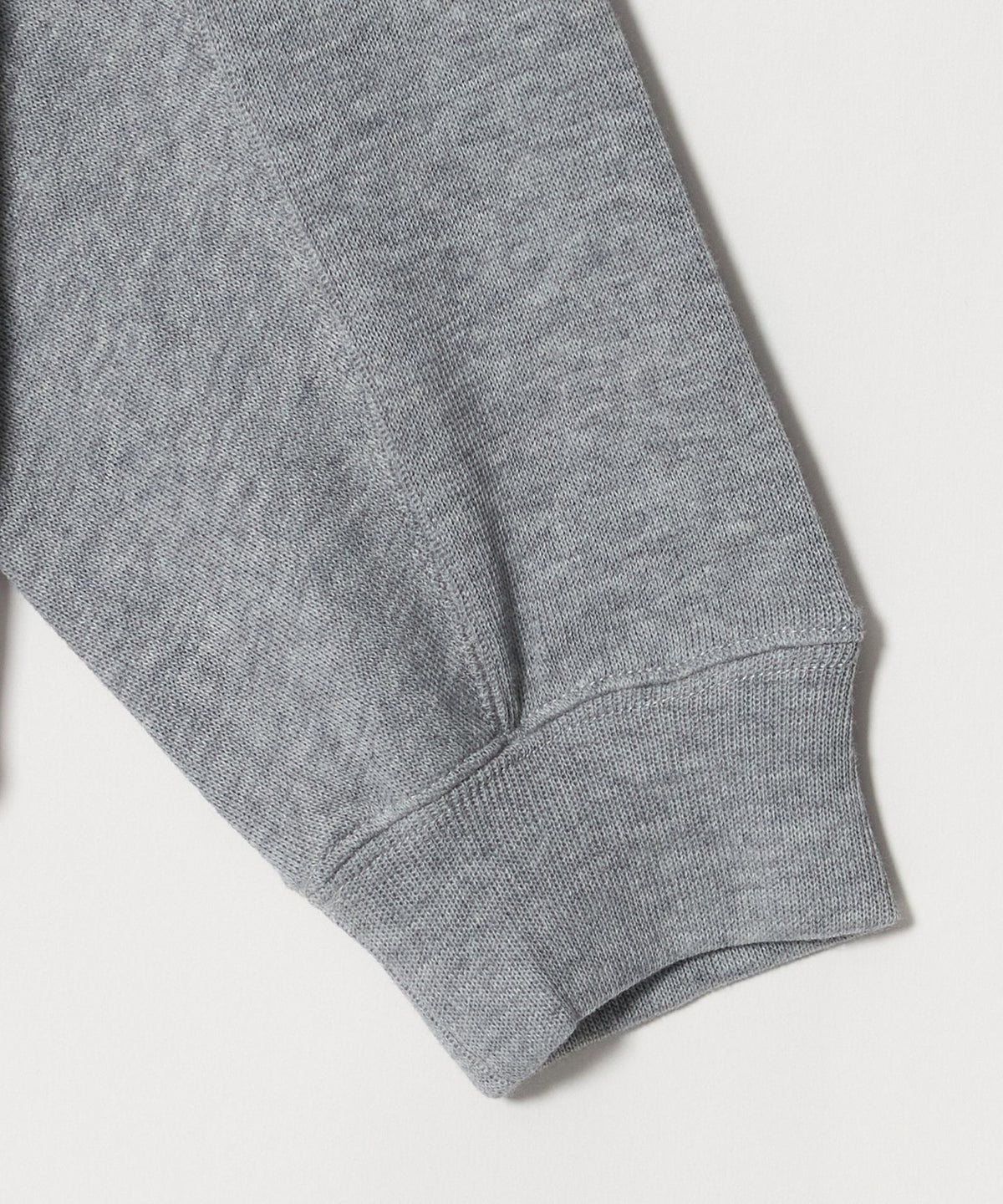 WEB Exclusive: <at ease> Double Face Crew Neck Cut-and-Sew Cardigan