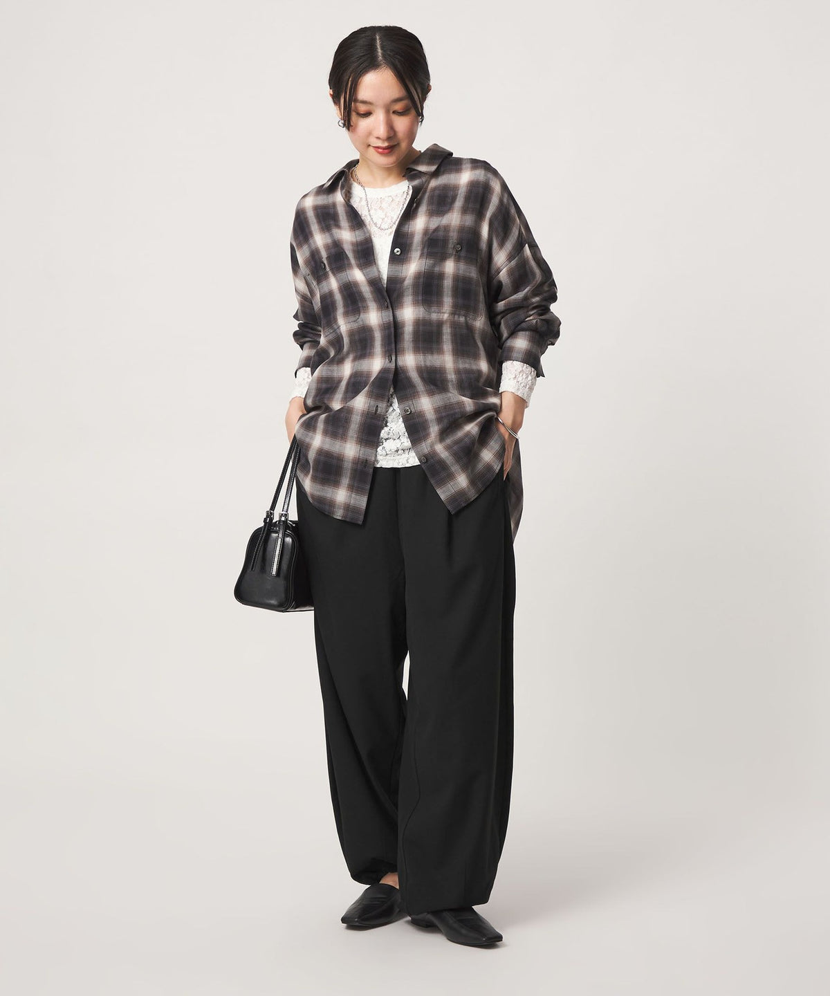 Online Exclusive: <at ease> Balloon Pants - Machine Washable, Stretch, Anti-Static