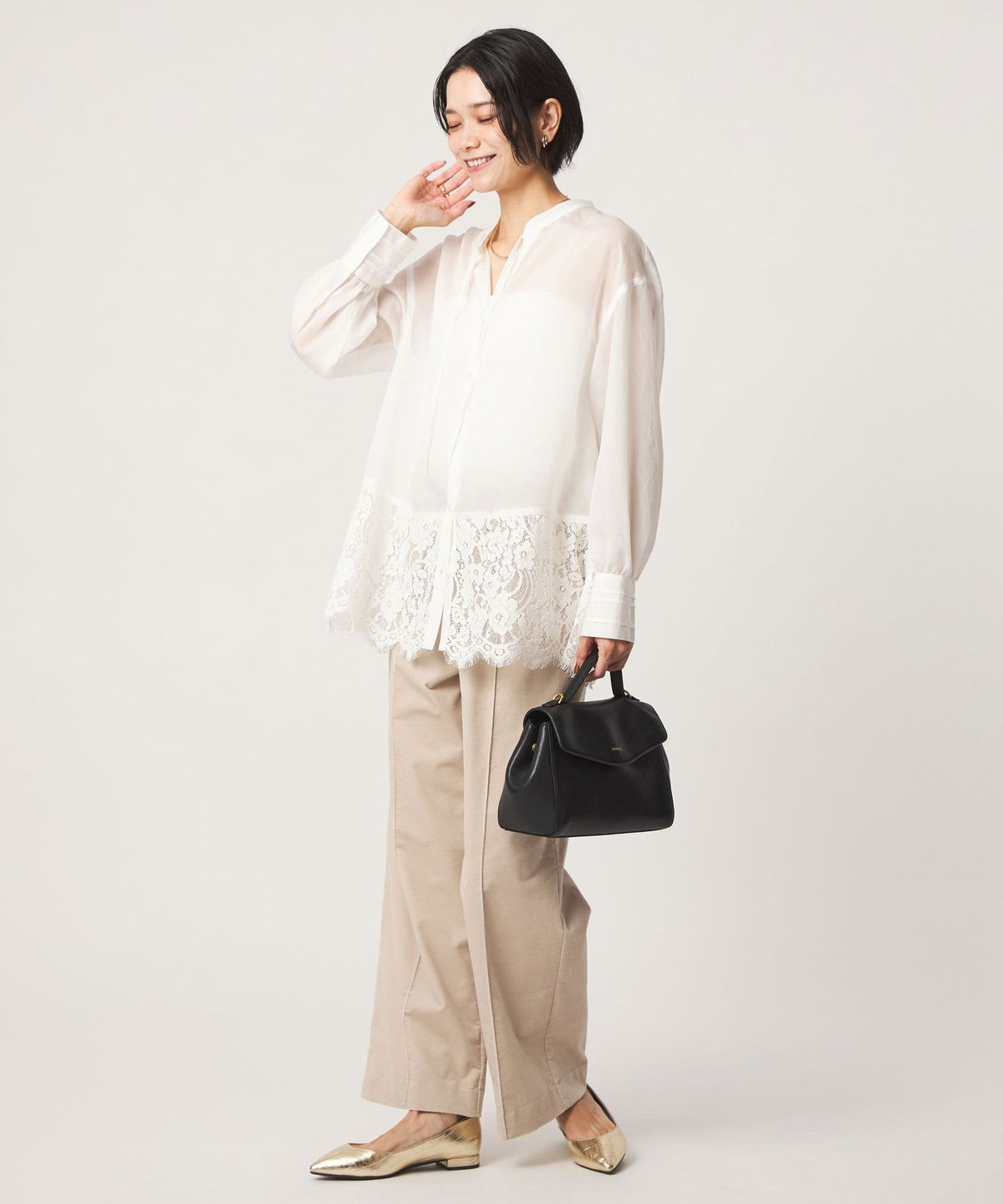 【Conclusion Series】Millefeuille Lace Blouse