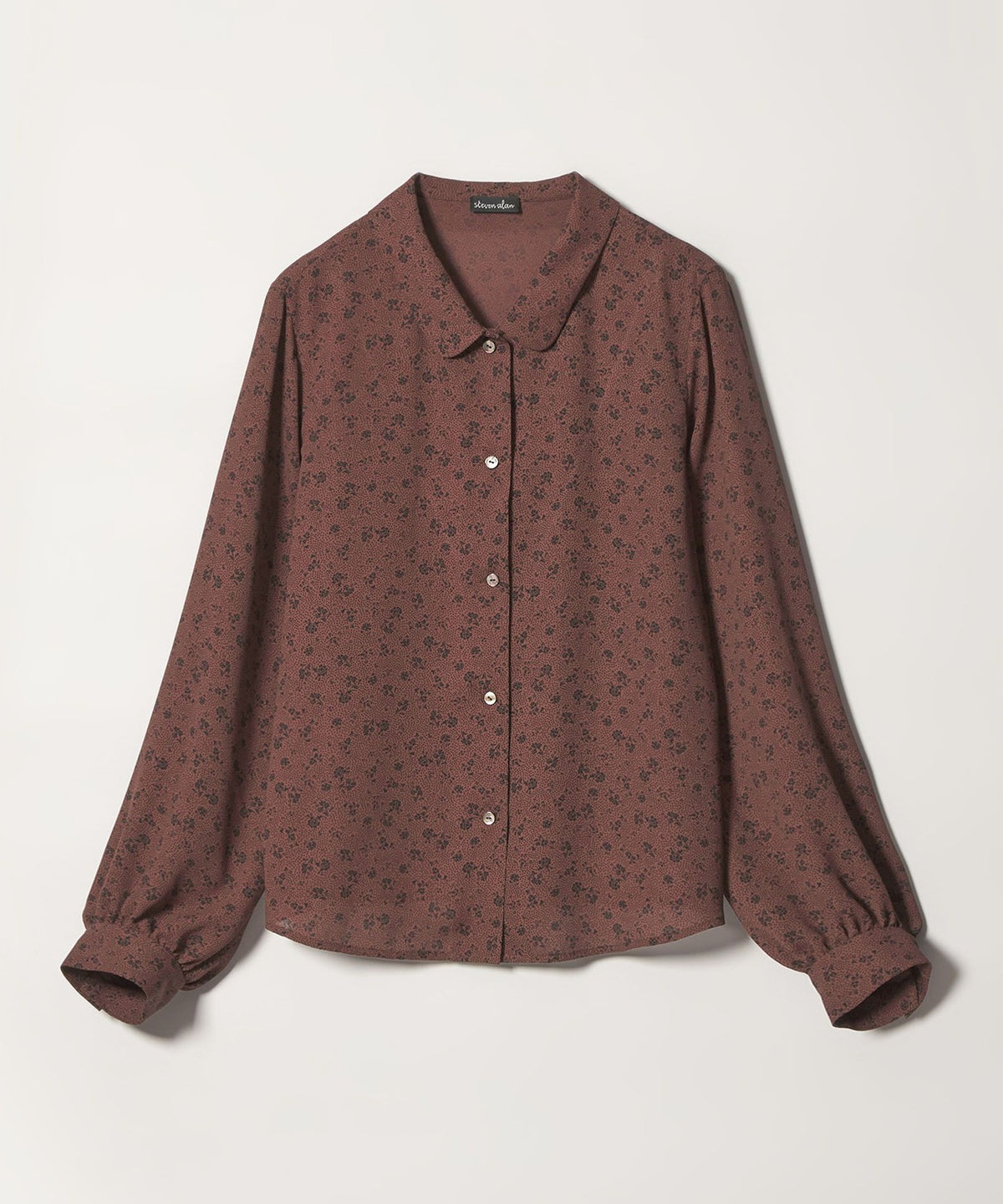 ＜Steven Alan＞圓點碎花襯衫