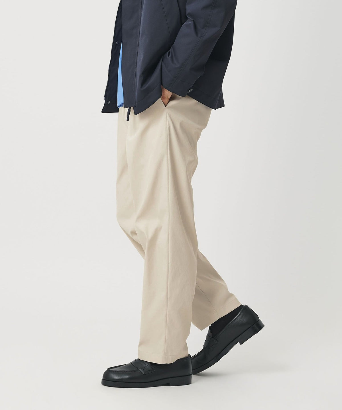 TASLAN 1P Easy Tapered Pants NO.7 with Quick-Drying & Moisture-Wicking Function