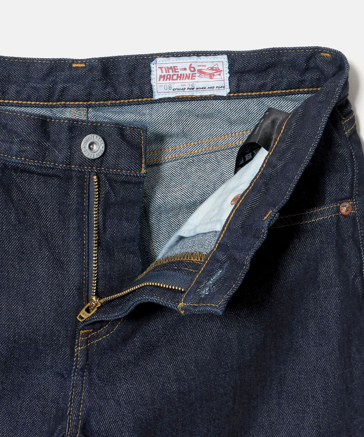 ＜timemachine＞CROPPED SLIM DENIM 牛仔裤
