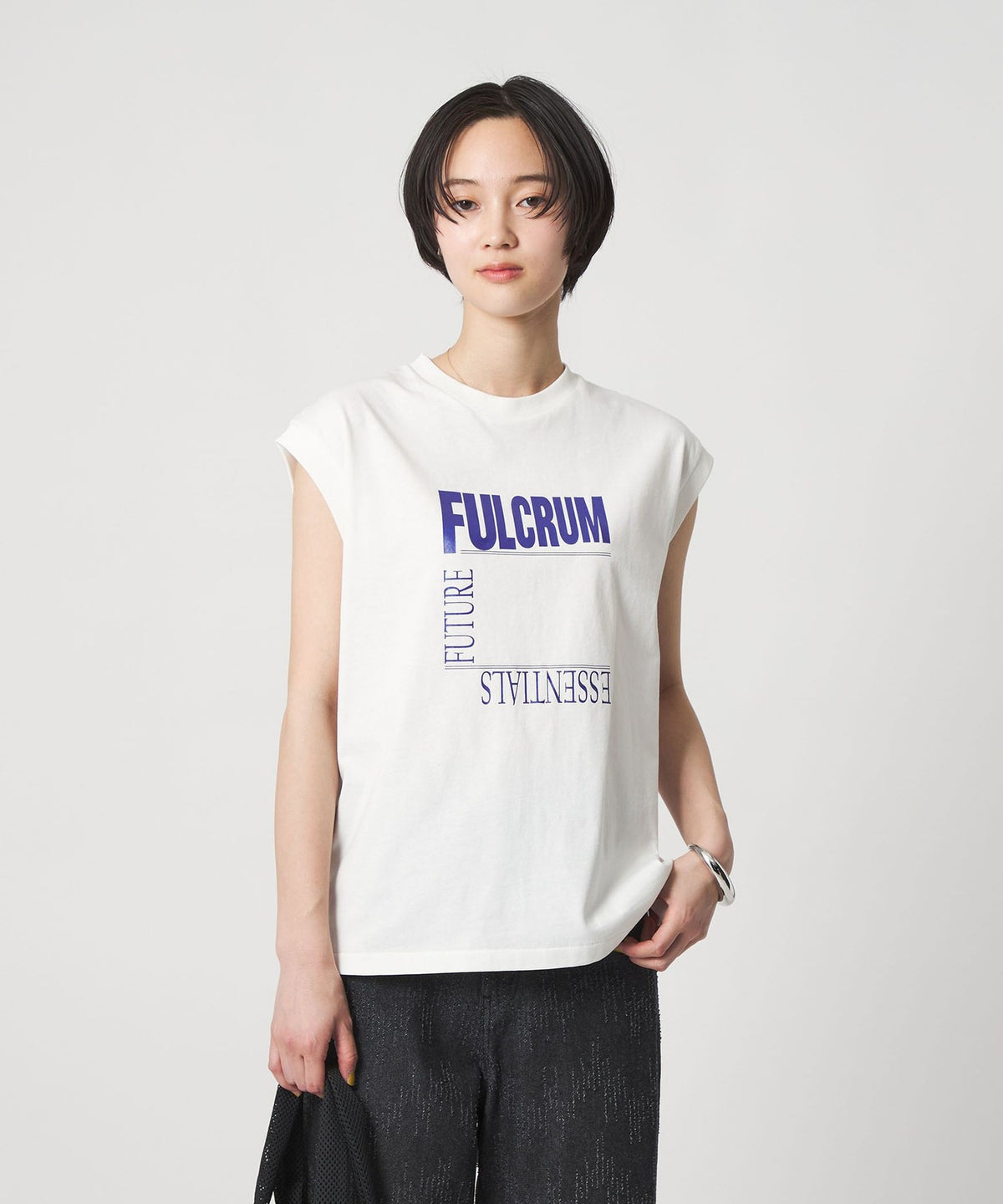 ＜CITEN＞ Camiseta sin mangas con logo
