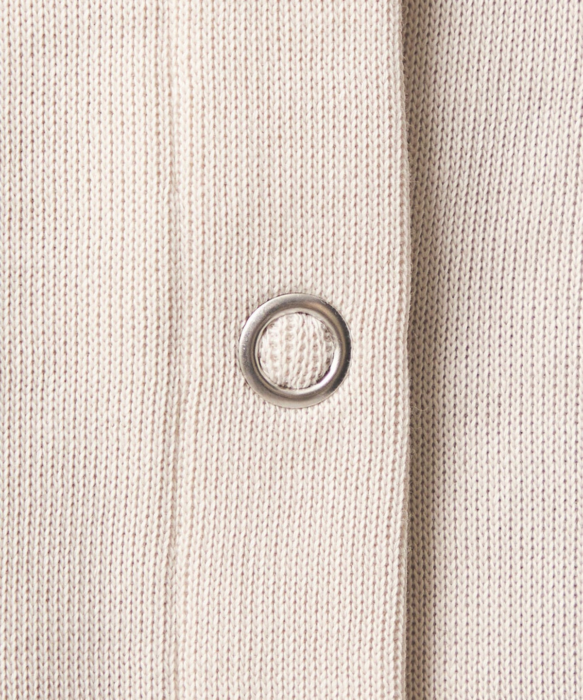WEB Exclusive: <at ease> Double Face Crew Neck Cut-and-Sew Cardigan