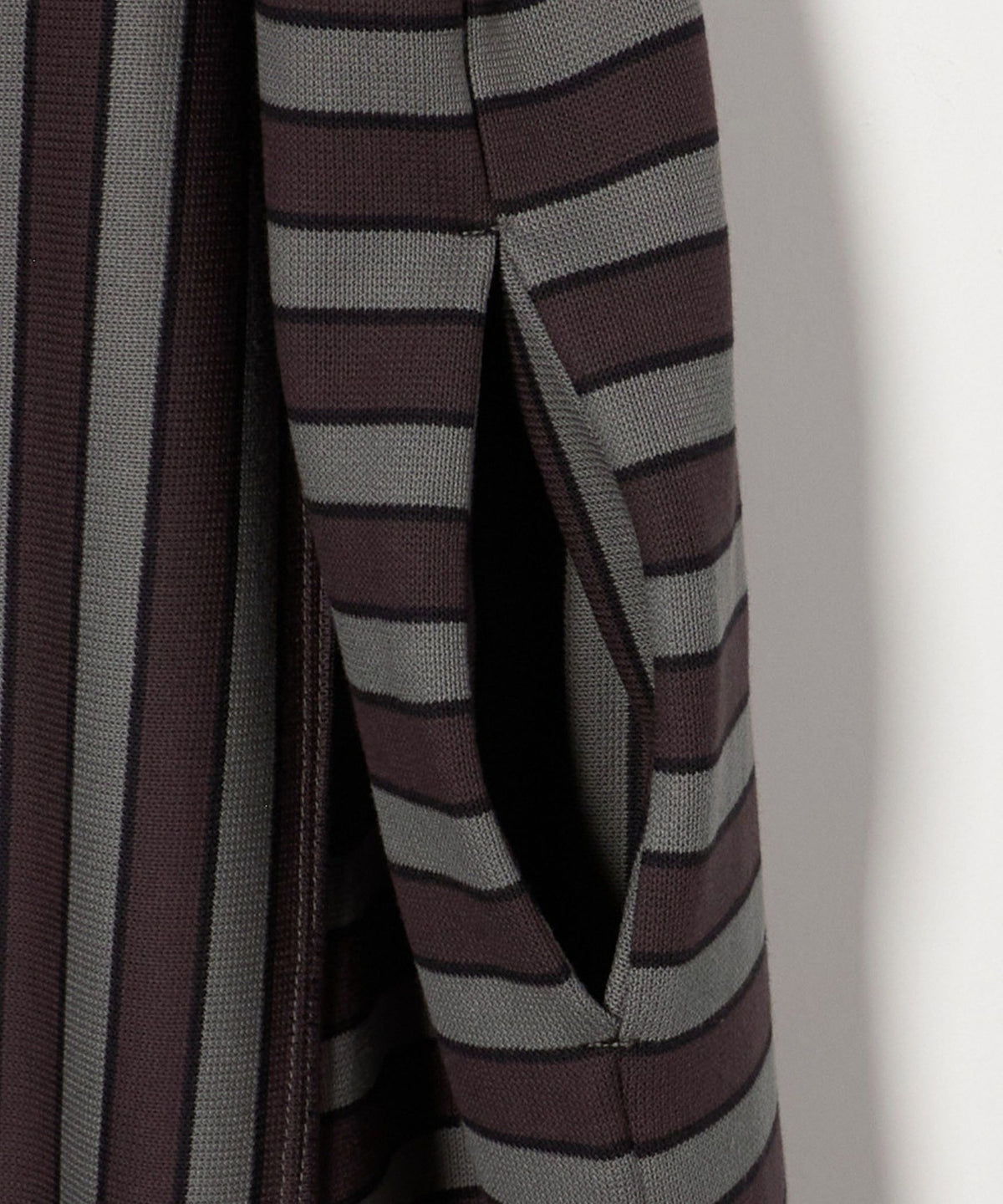 Exclusive <CURRENTAGE for TO UNITED ARROWS> Striped Dress