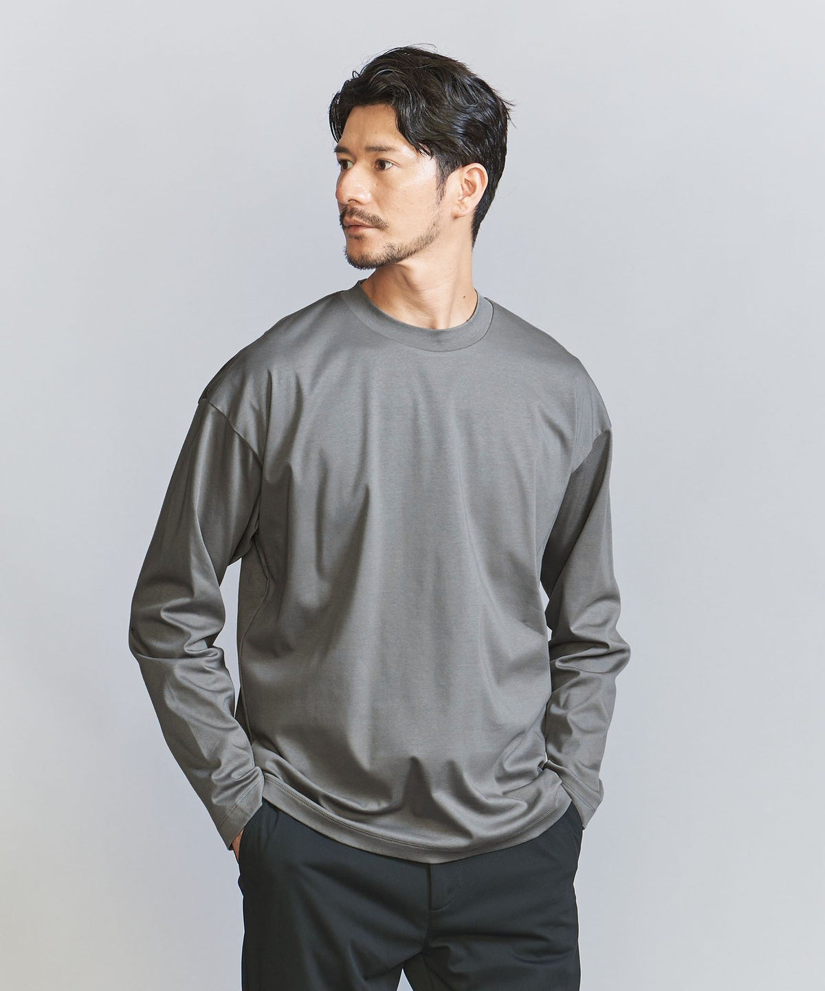 【线上限定 WARDROBE SMART】NORITAKE 圆领宽松锥形T恤