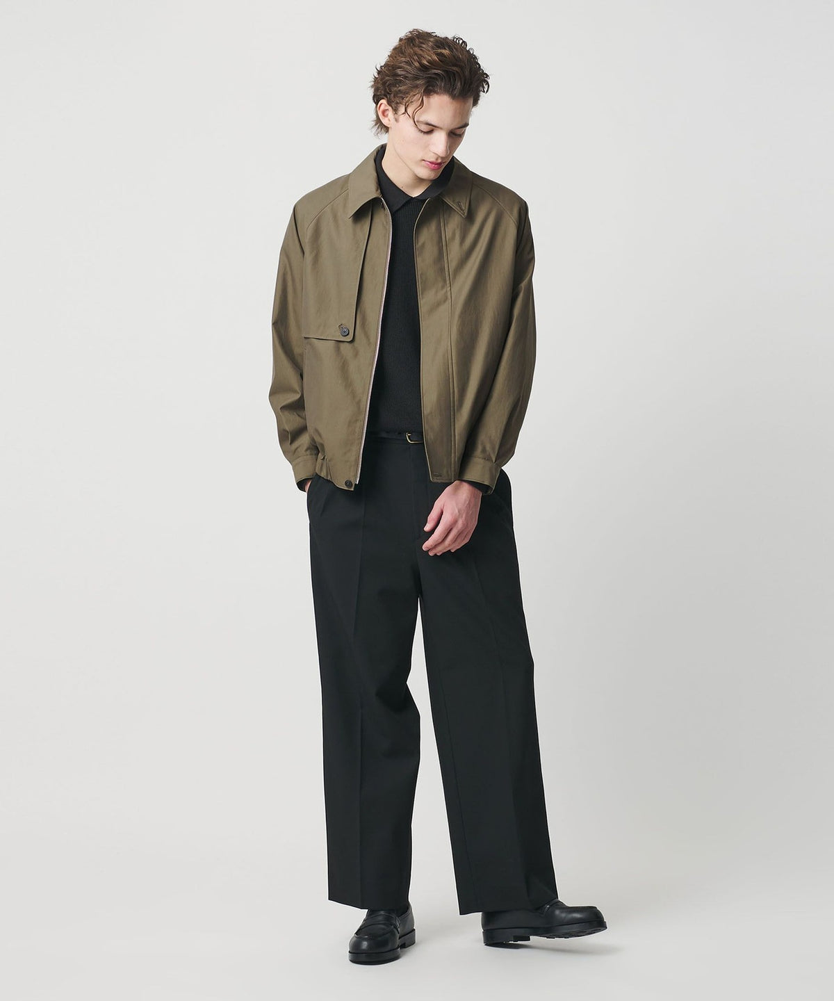 Veste courte en gabardine Veldam