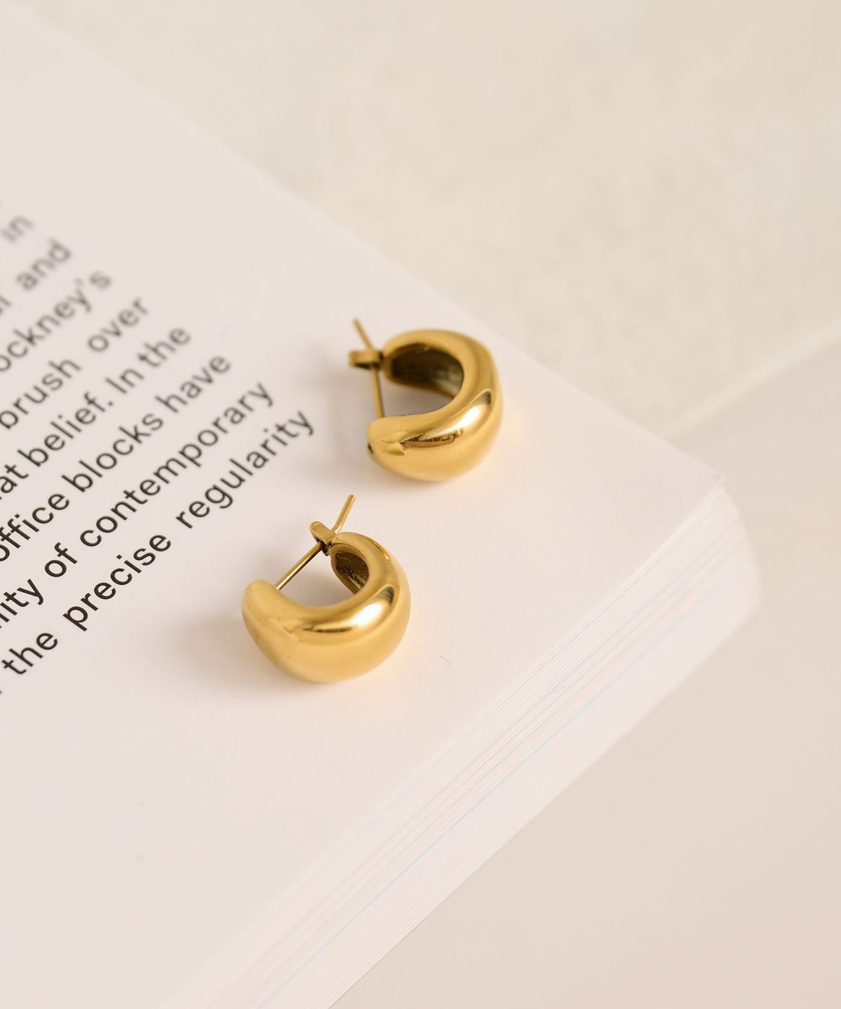 ＜by Preek＞ Boucles d'oreilles créoles Botero