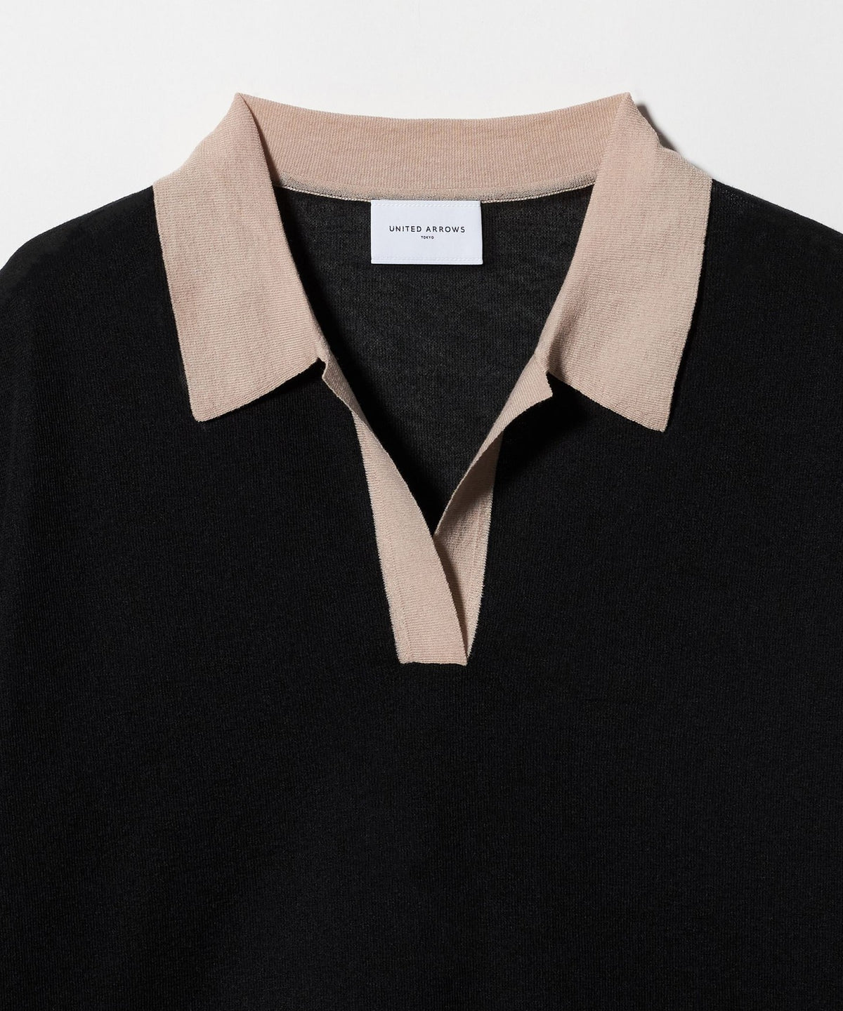开襟蝙蝠袖针织上衣 - 可水洗 -