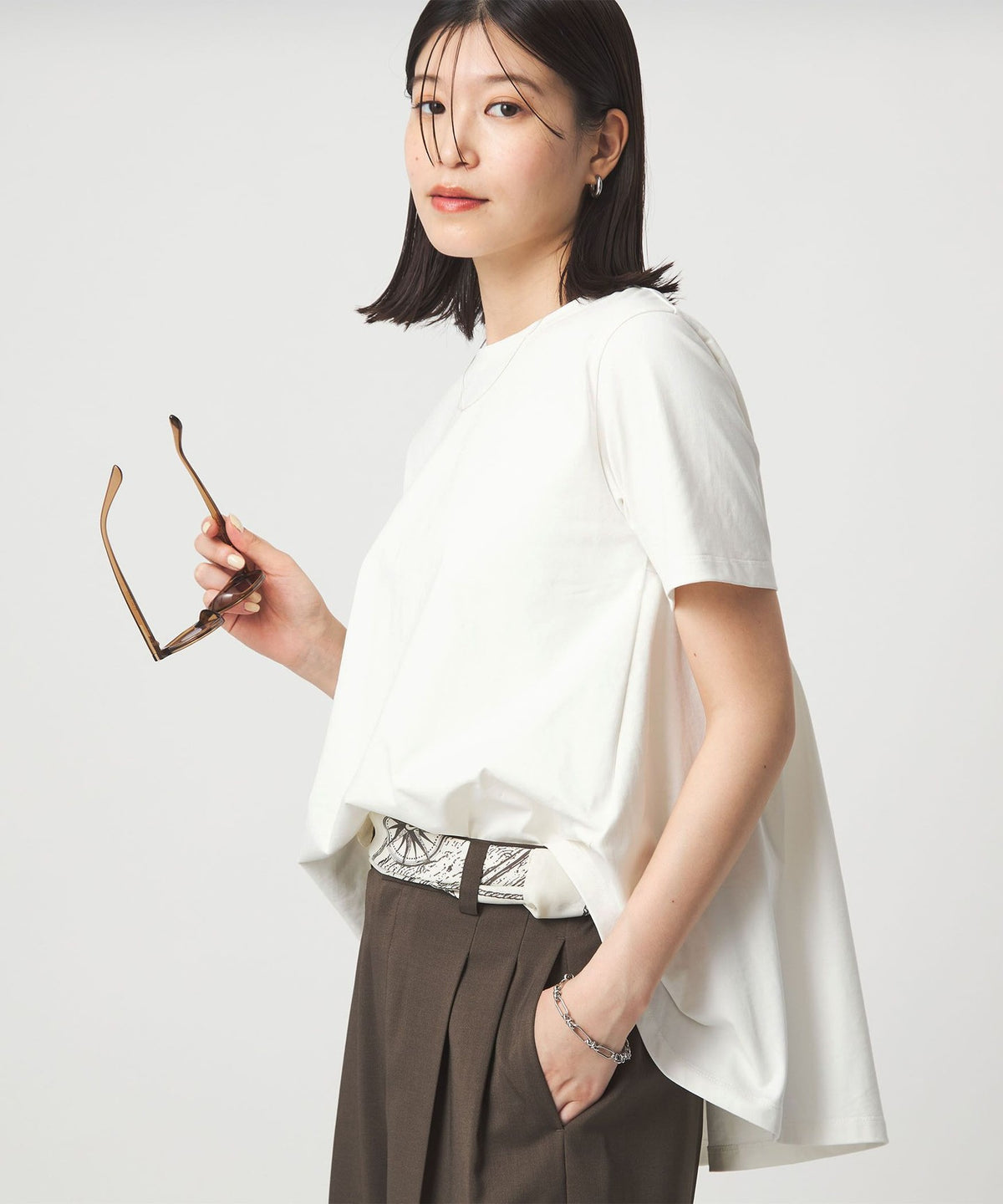 WEB-exklusiv: <at ease> T-Shirt mit Rücken-Flare, mit kühlendem Material, UV-Schutz und Hitzeschutz