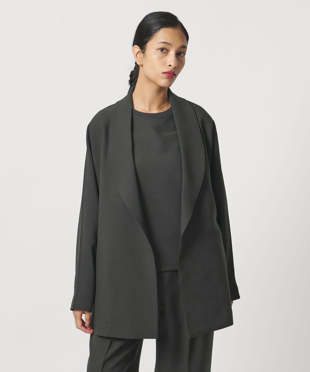 <D.O UNITED ARROWS BY DAISUKE OBANA for WOMEN> +10 Dolman Sleeve Shawl Jacket