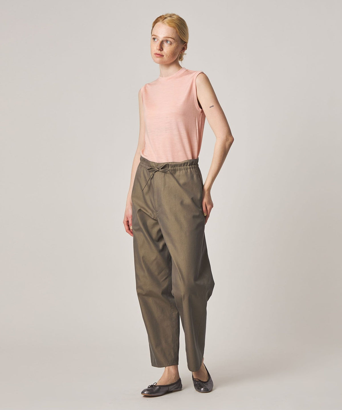＜Steven Alan＞ T-shirt sans manches en jersey de laine
