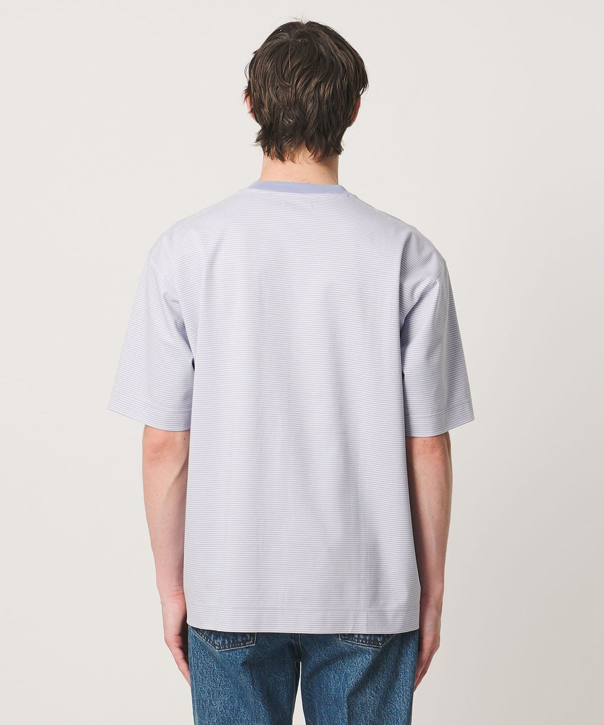 Ponte Stripe T-Shirt - Deodorant, Anti-Bacterial, Cool Touch