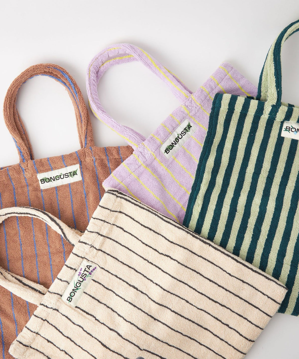 ＜BONGUSTA＞스트라이프 토트백