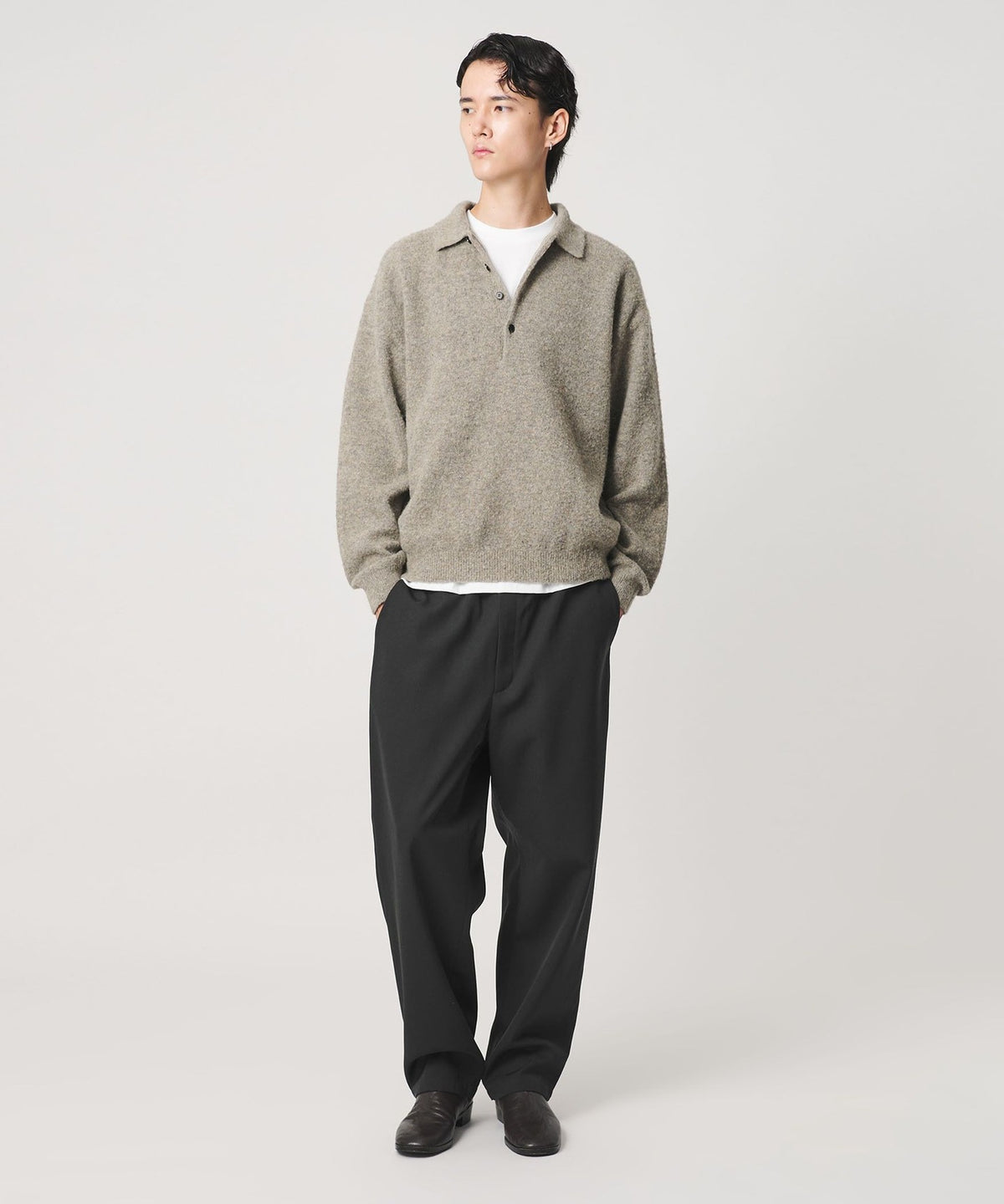 <H> Worsted Vacant Easy Pants 7