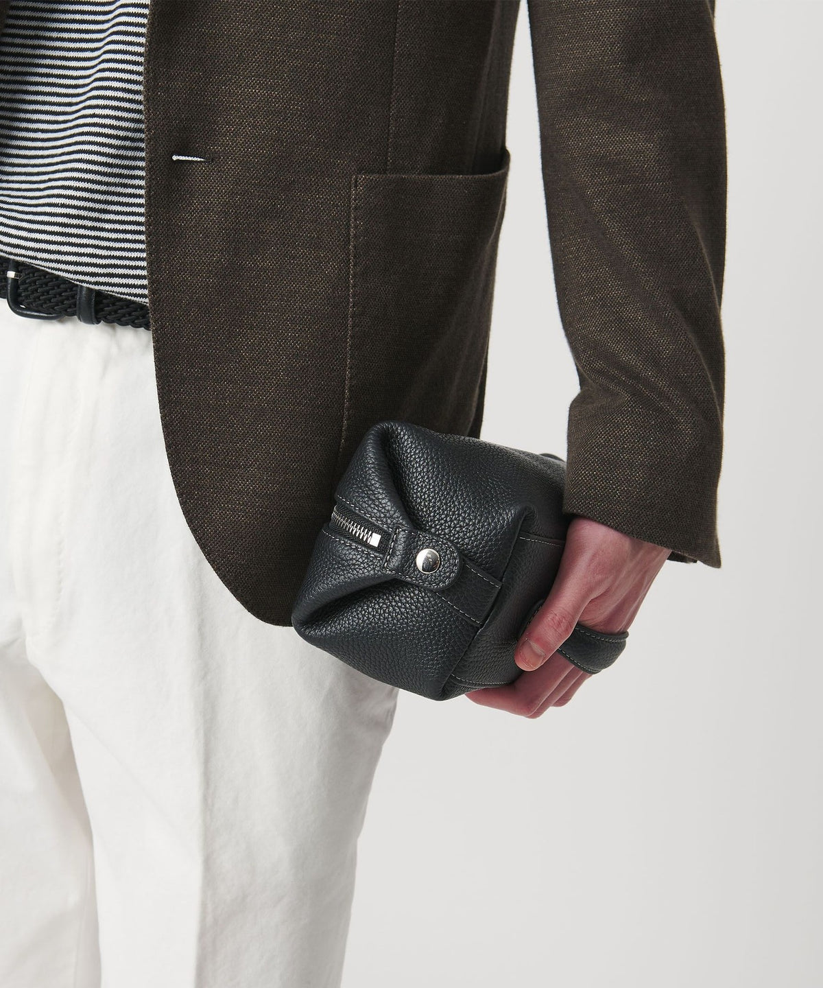 Clutch cuadrado de piel (Estuche)