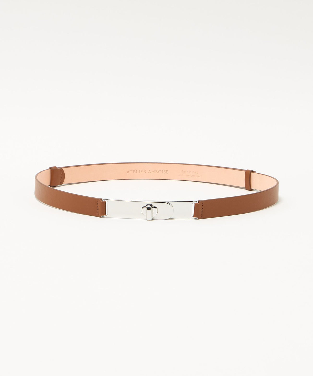Exclusive: <ATELIER AMBOISE for conte> TURN LOCK Belt