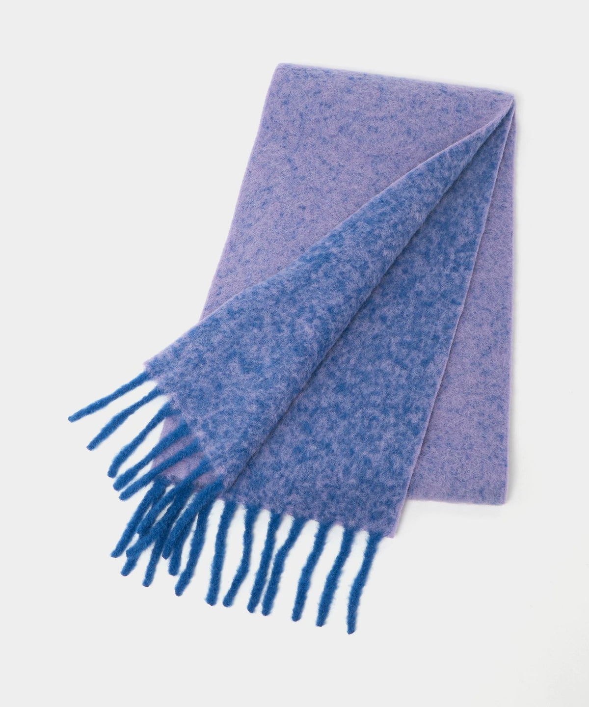 <The Inoue Brothers> Two Colour Woolly Scarf