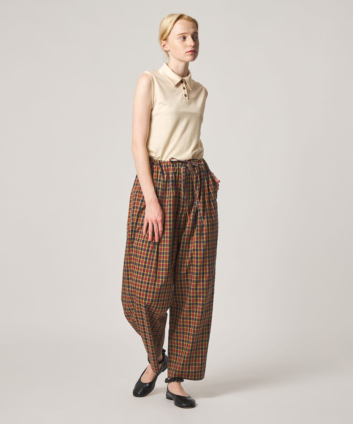 <Steven Alan> Wool Jersey Sleeveless Pullover