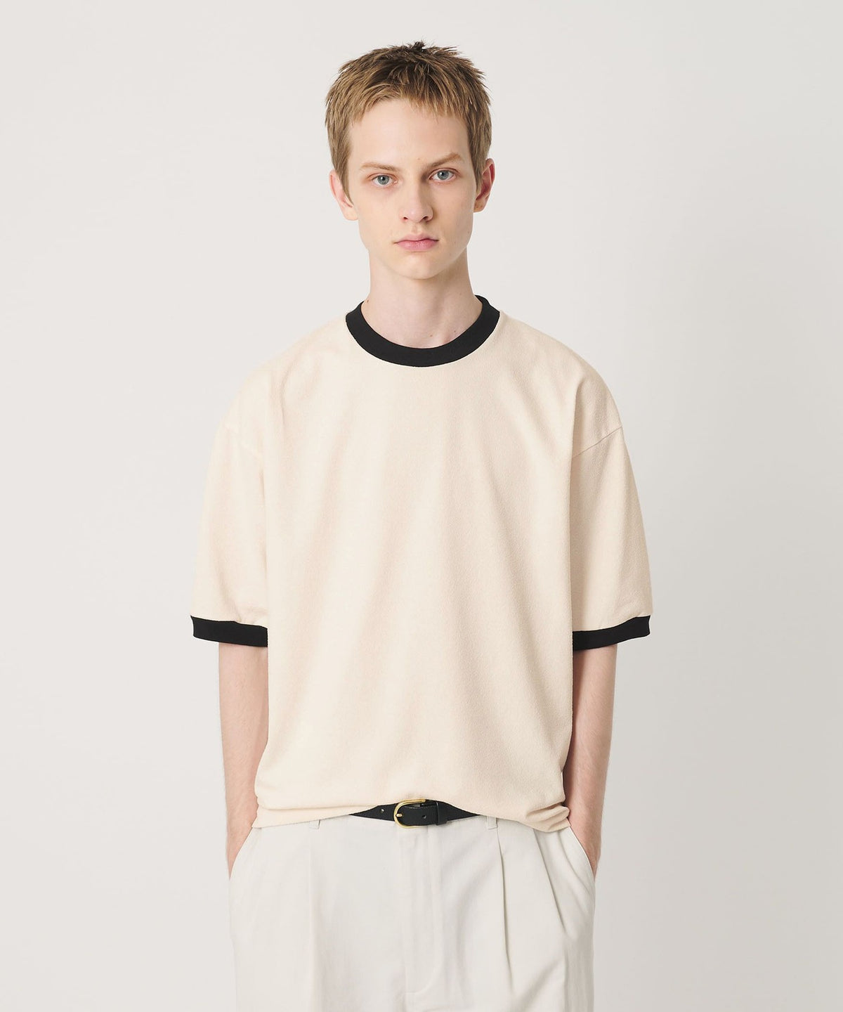 リング コットン リンガー Tシャツ