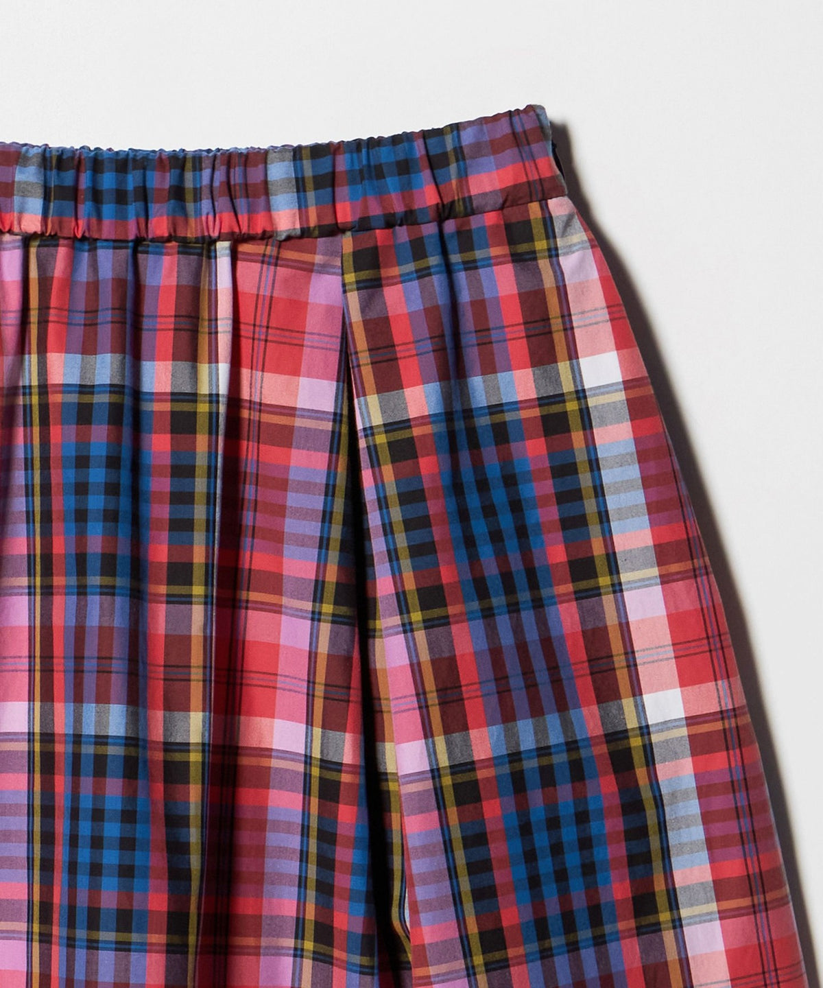 Madras Check Skirt