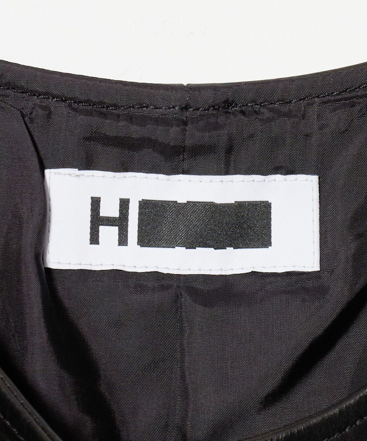 ＜H＞牛皮革 短款夹克