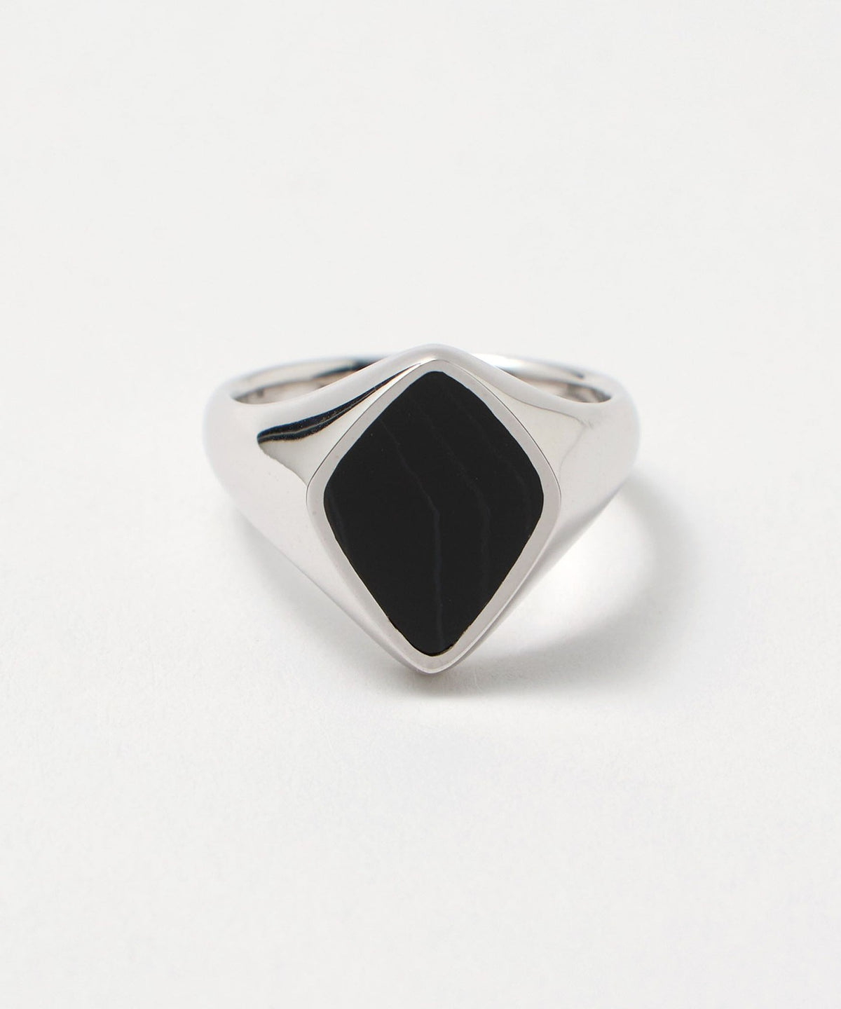 Anillo ＜PREEK＞HOWRAW DIASHAPE STONE RING SV