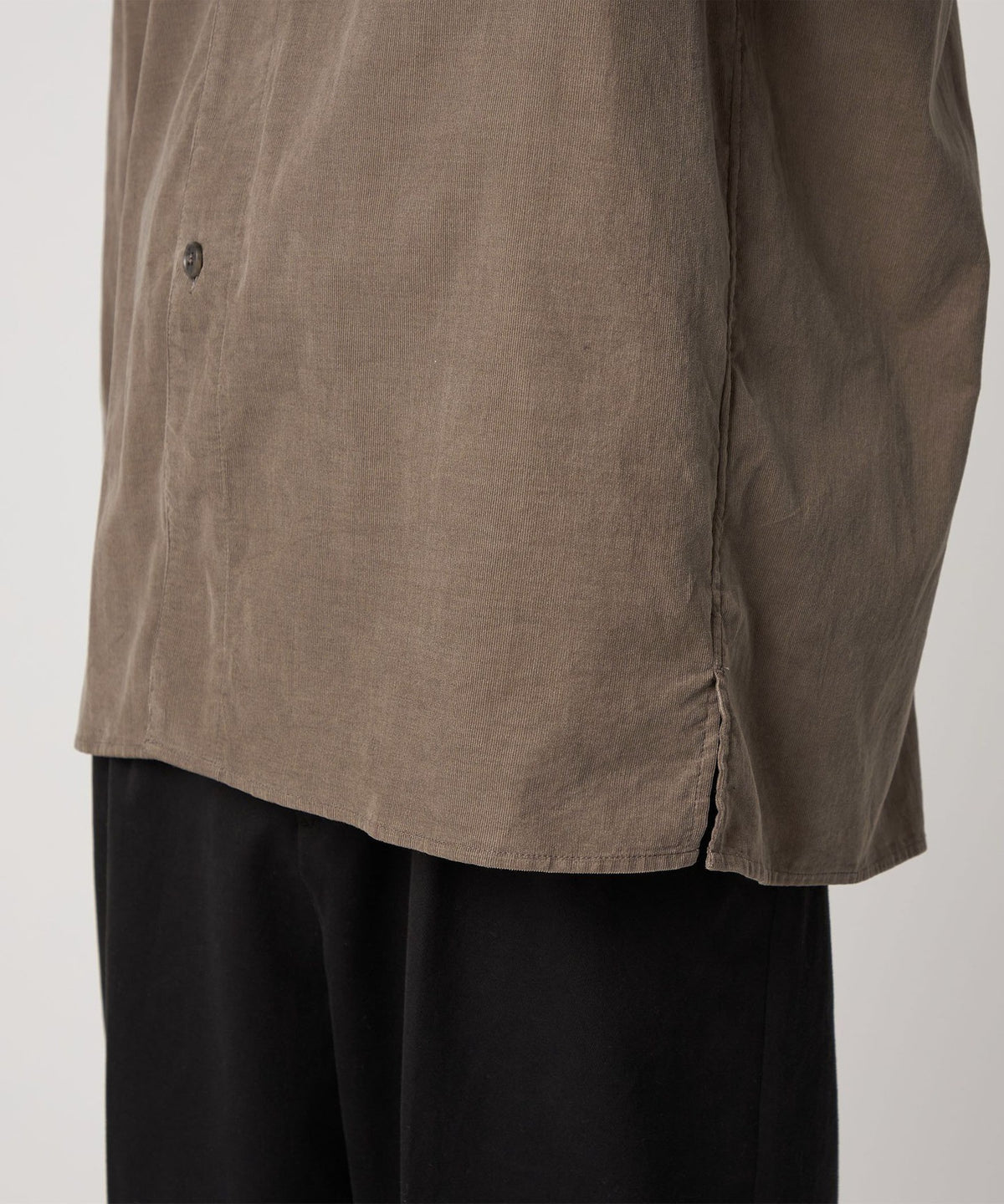 <Steven Alan> 微灯芯绒翻领宽松衬衫