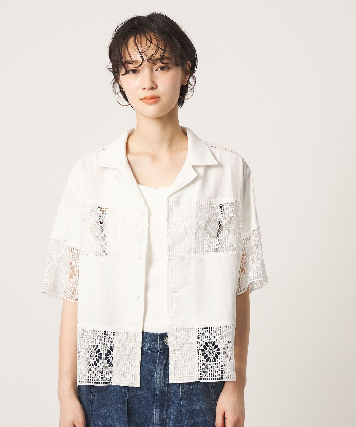 <CITEN> Lace Shirt