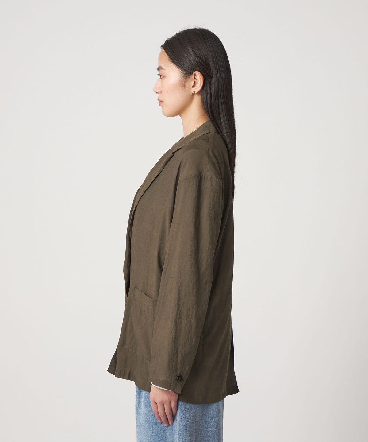 <CITEN> Sheer Shirt Jacket