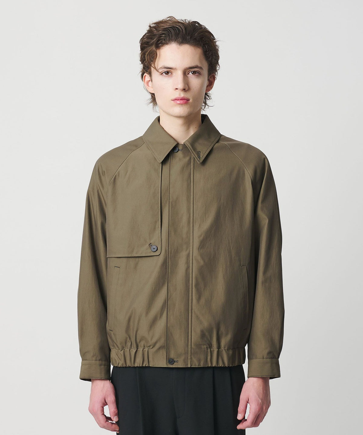 Veste courte en gabardine Veldam