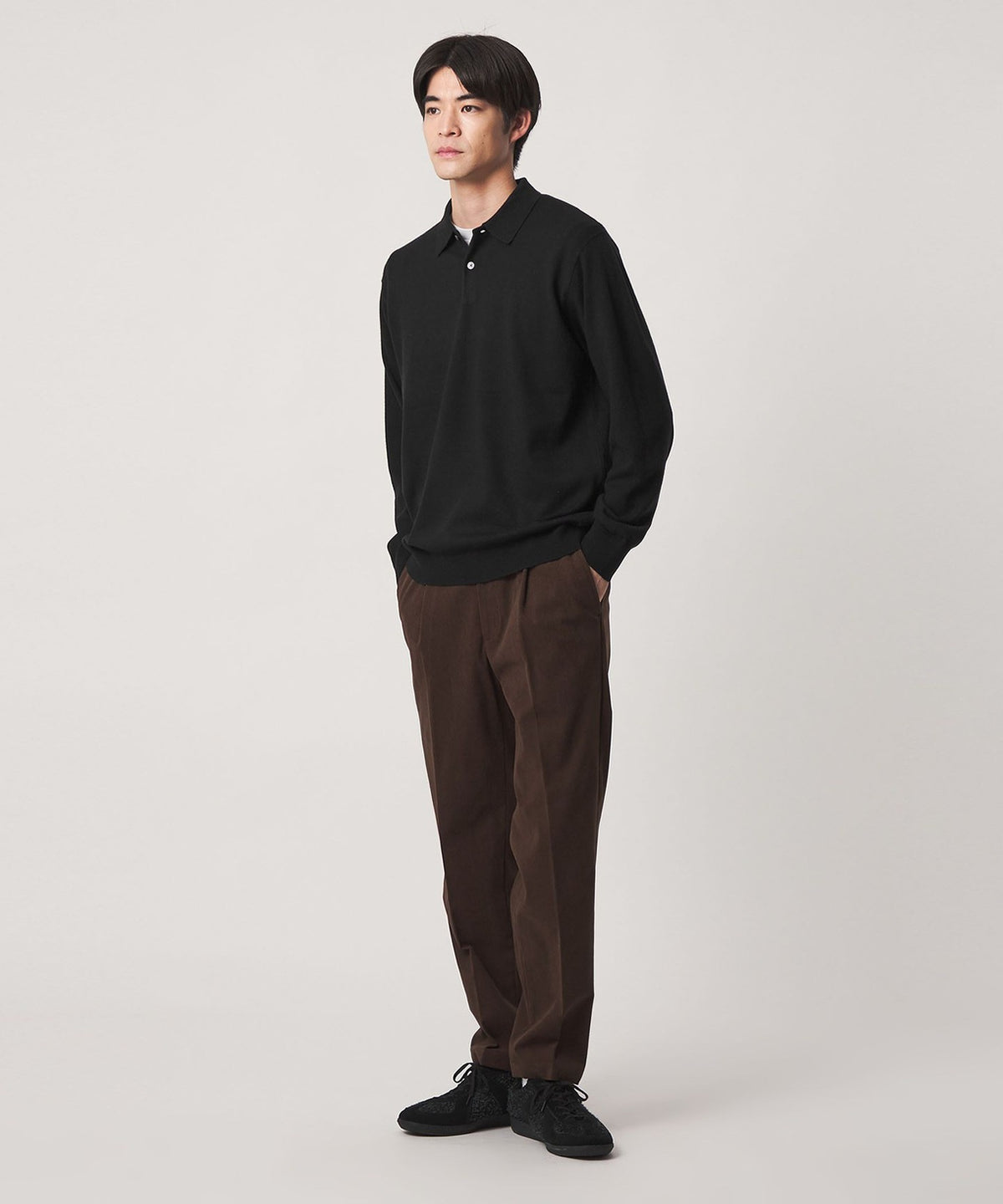 【线上限定】JUST fit 高密针织Polo衫