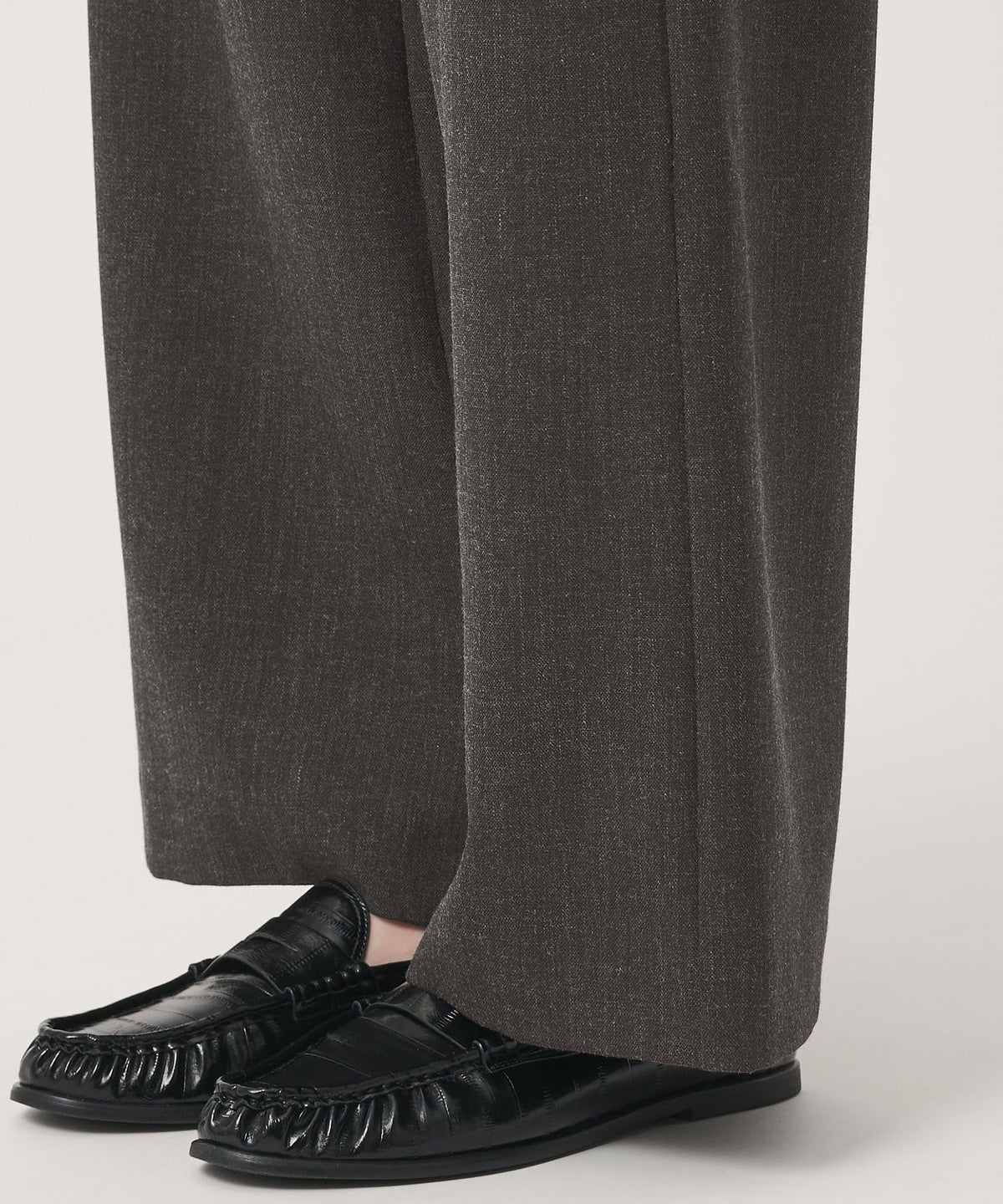 【网络限定 Wardrobe DAILY MINIMAL】混色缝线阔腿裤 可水洗