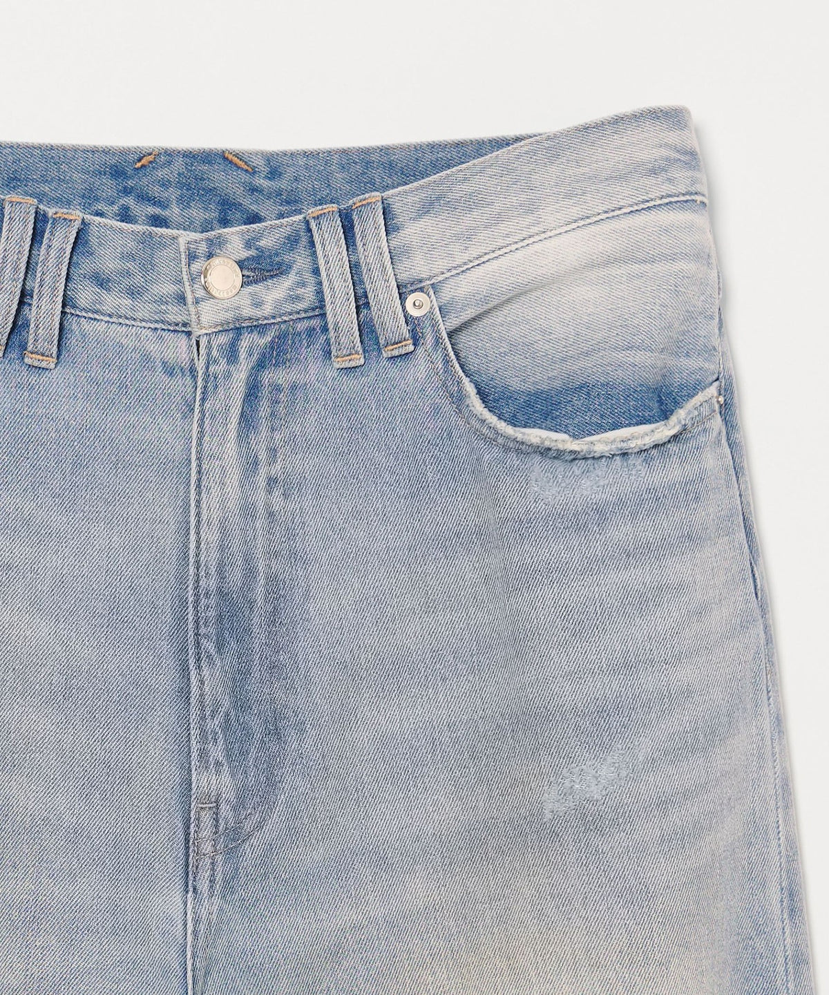 Distressed Light ounce Baggy डेनिम पैंट