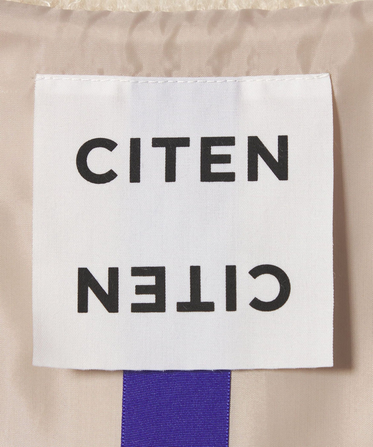 CITEN 毛绒人造皮草马甲
