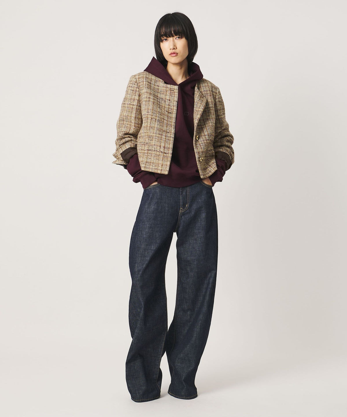 <AEWEN MATOPH> Tweed Short Jacket