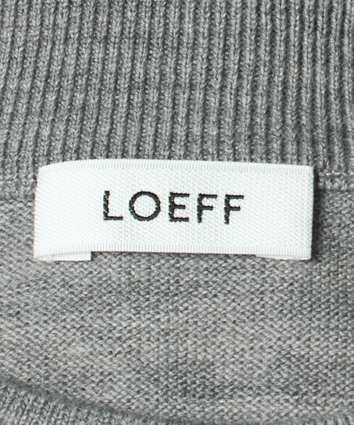 ＜LOEFF＞ Tricot à manches courtes jauge 16