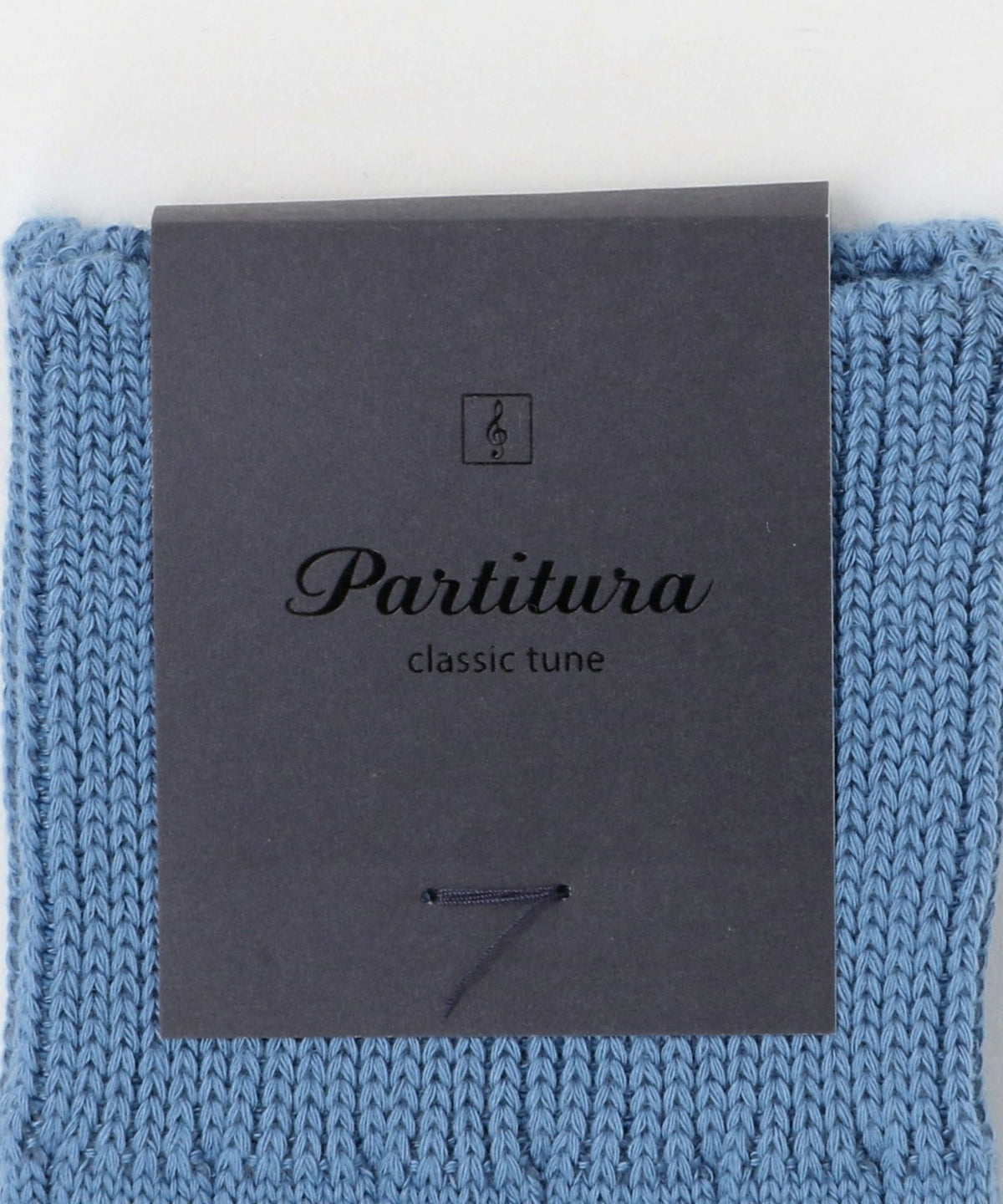 ＜Partitura＞ Rib Socks