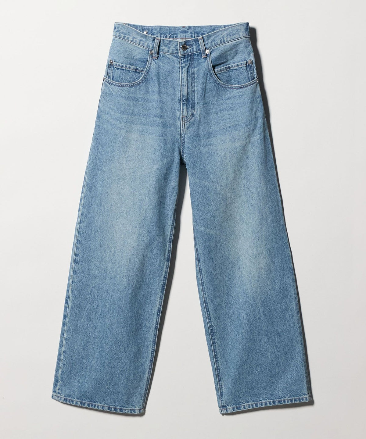 Denim Loose Pocket Baggy Pants